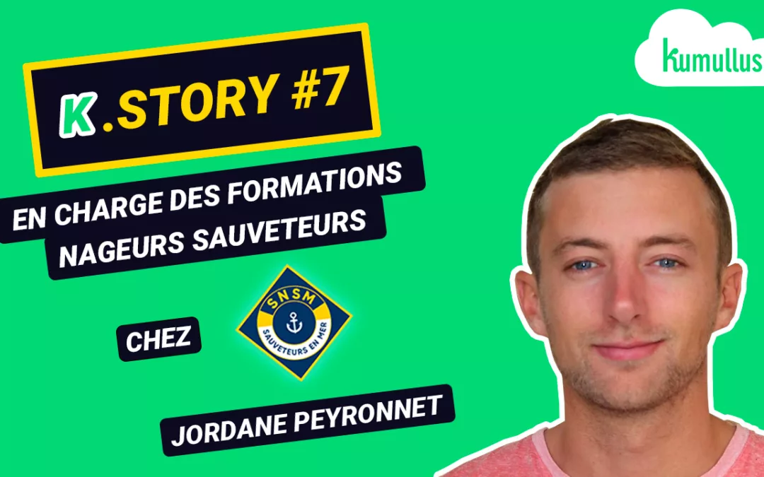 K.Story #7 : Jordane Peyronnet, en charge des formations nageurs sauveteurs chez SNSM