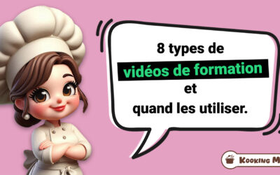 Kooking Mama // 8 types de vidéos de formation et quand les utiliser